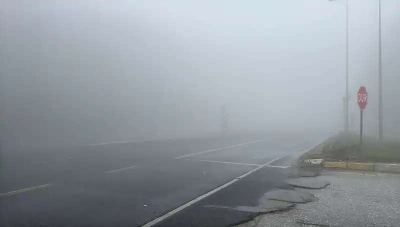 Bolu Dağı'nda Yoğun Sis: Sürücüler Dikkat!