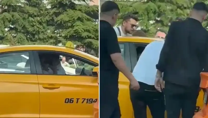 Trafikte Tartıştığı Taksi Şoförünü Yumruklayan Adam Gözaltına Alındı