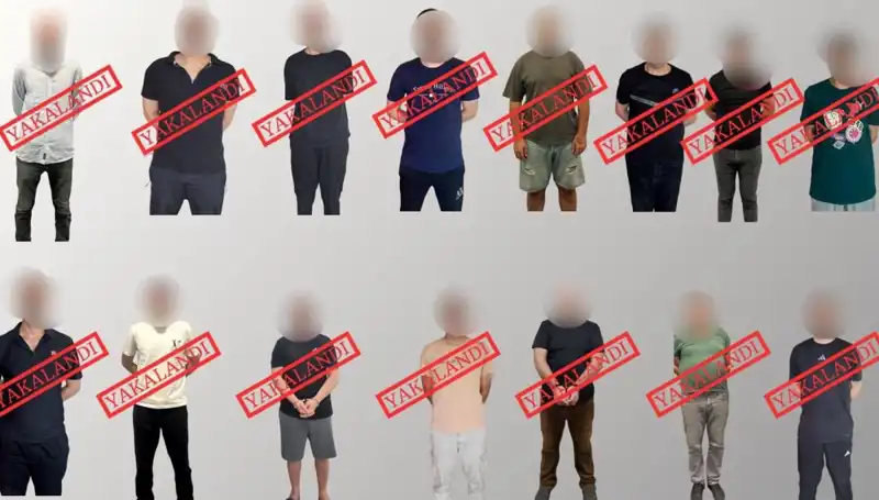 Kırmızı Bültenle Aranan 14 Suçlu Türkiye'de Yakalandı!