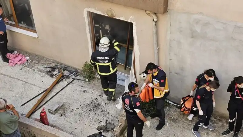 Zonguldak'ta Şok Edici Patlama: Gözler Olay Yerinde!