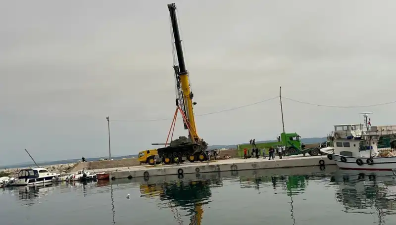 Saros Körfezi'nde Tank Batırma Operasyonu: Denizdeki Gizemli Proje