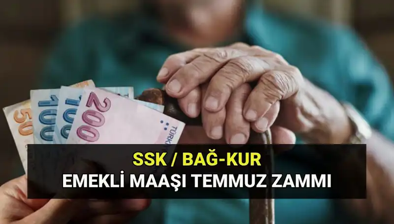2025 Temmuz Emekli Maaş Zam Oranı: Yeni Tutarlar Açıklandı!