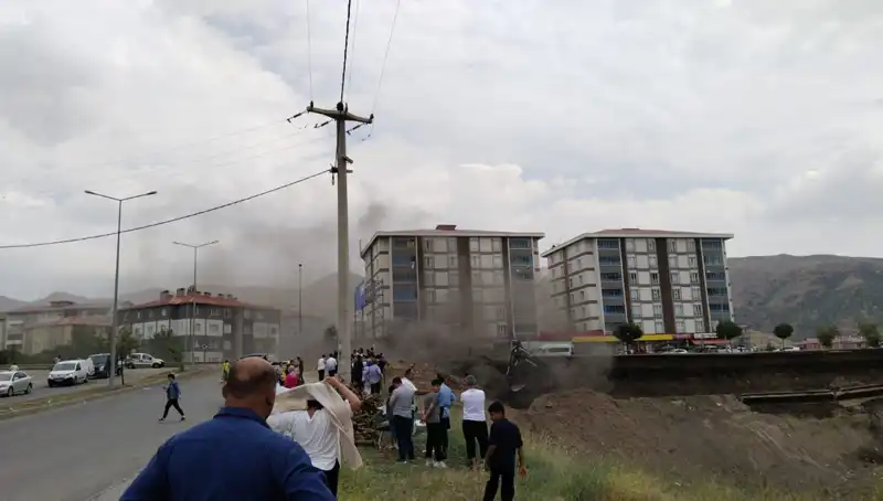 Bitlis’te Doğalgaz Hattında Patlama: Olayın Ardından Yaşananlar