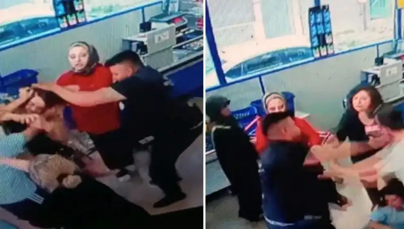 Markette Şok Edici Anlar: Bir Kadına Şiddet Uygulandı!