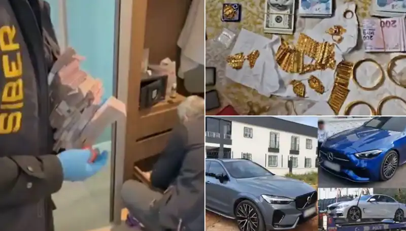39 Şehirde Gerçekleşen Büyük Operasyonda 568 Gözaltı ve Lüks Varlıklar Ele Geçirildi
