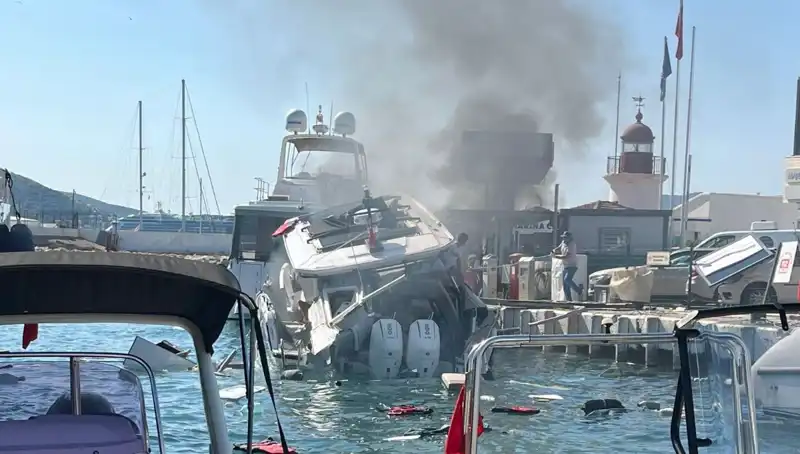 Bodrum'da Tekne Patlaması: Tatilcilerin Korku Dolu Anları