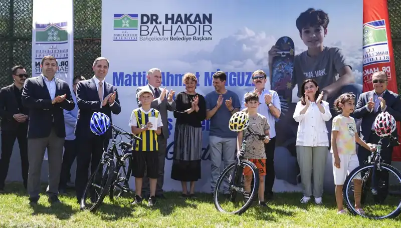 Bahçelievler'de Gençlerin Yeni Buluşma Yeri: Mattia Ahmet Minguzzi Skate Parkı Açıldı