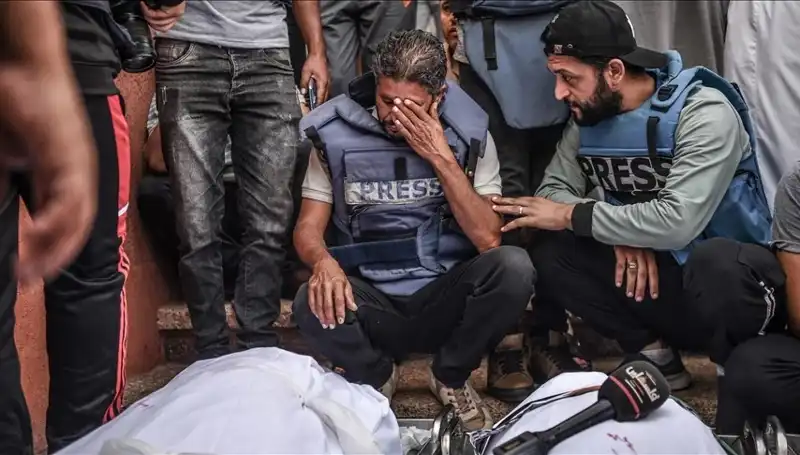 Gazze'deki Gazetecilerin Şok Tabloyu Ortaya Koyduğu Soykırım Eylemleri