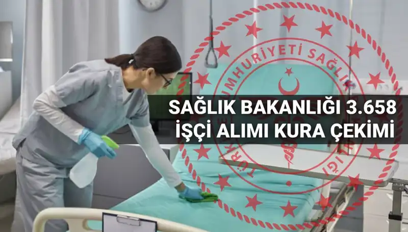 Sağlık Bakanlığı 2025’te 3.658 İşçi Alımı Kurası Hakkında Tüm Detaylar